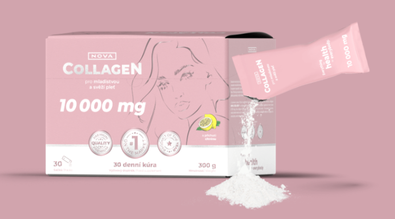 Nova Collagen - superpotravina pro zdravé klouby, pokožku, vlasy a nehty