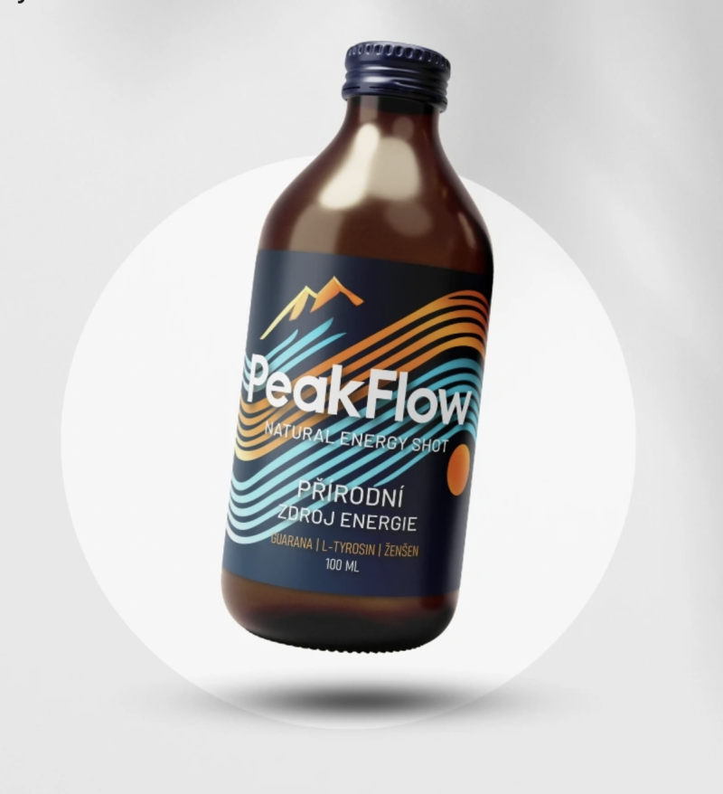 Peakflow – Zdravé energy drinky s cenným CRM a B2B zázemím