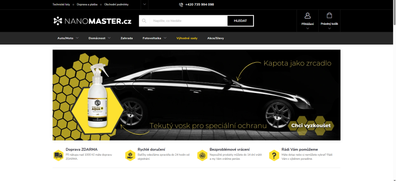 Eshop nano-master.cz