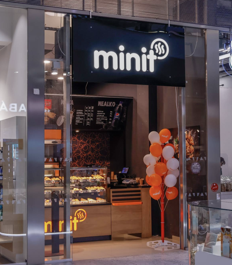 Prodejní jednotka MINIT