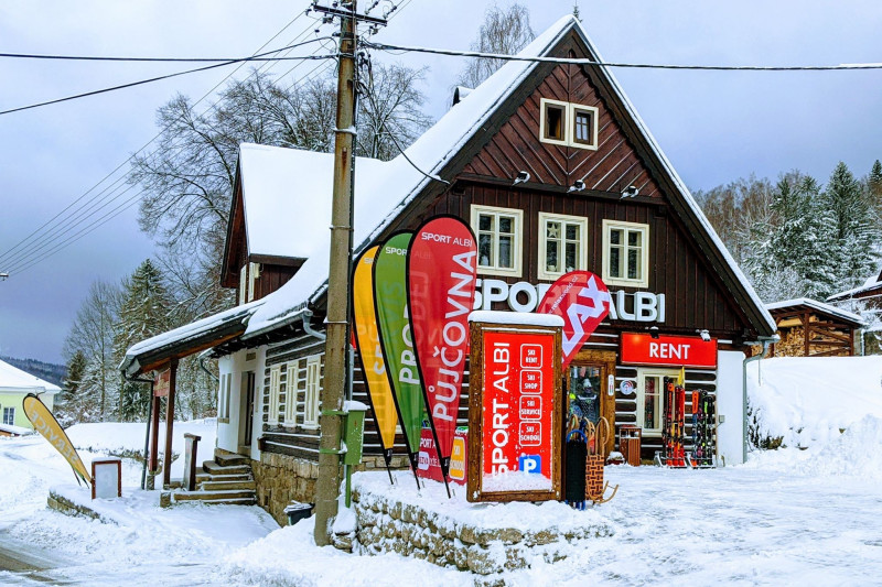 Půjčovna lyží, servis, kamenná prodejna a eshop - Albrechtice v Jizerských horách