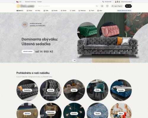Beluxo.cz - Prodej eshopu s designovým nábytkem